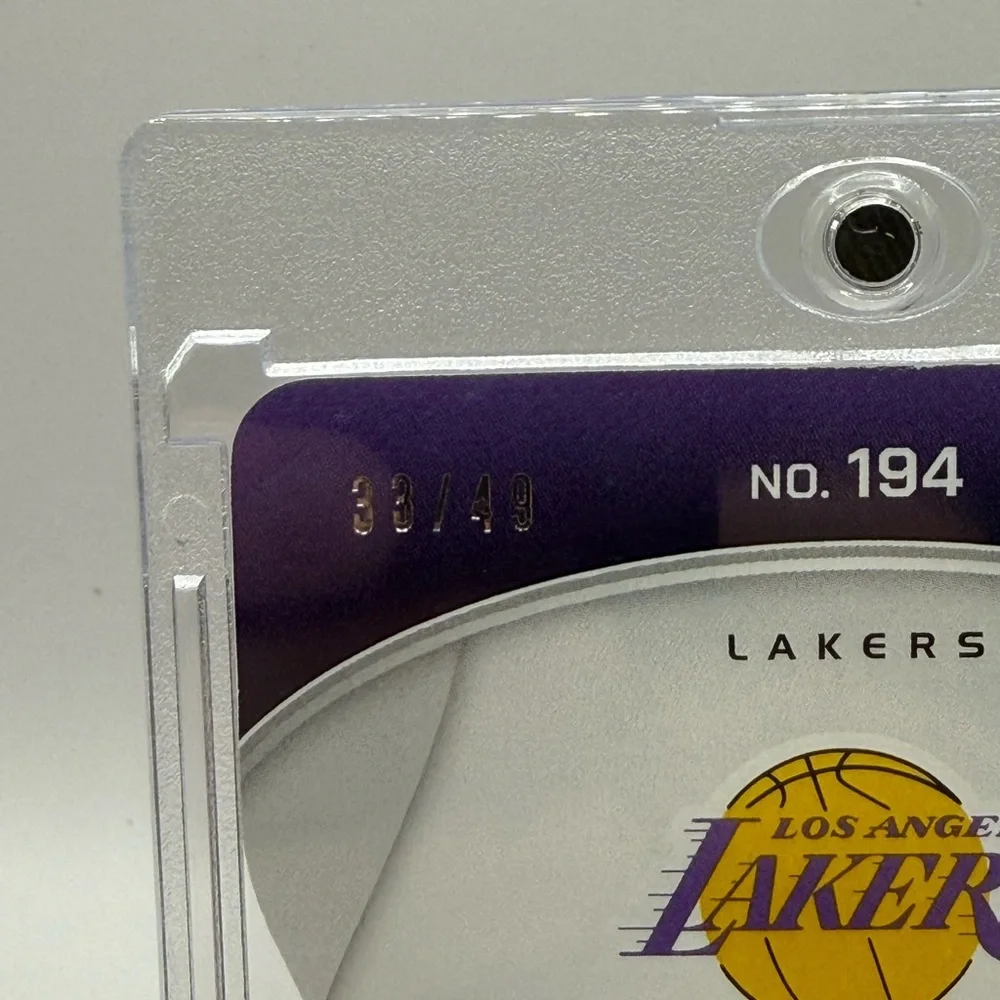 Kareem Abdul-Jabbar 2024-25 Panini Totally Certified #194 Purple Die Cut 33/49